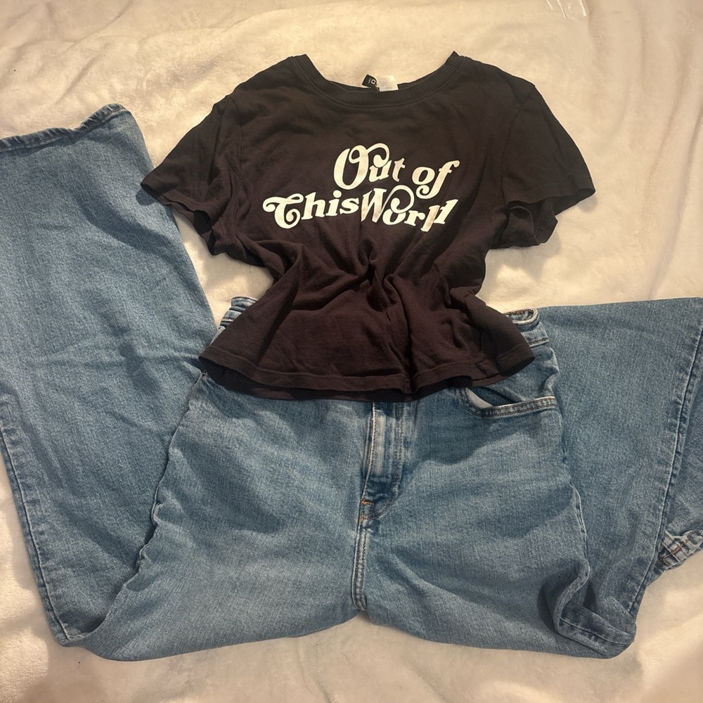 Straight leg - Short H&M Jeans